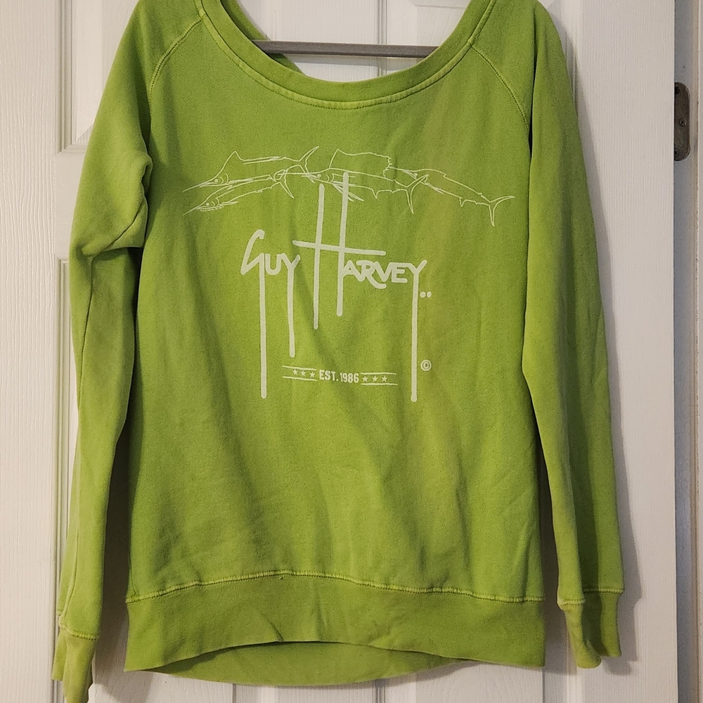 Guy Harvey Green Sweatshirt